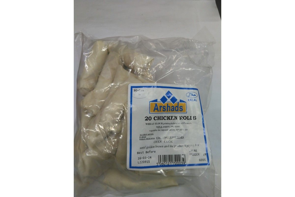 Arshads Chicken Rolls 600g