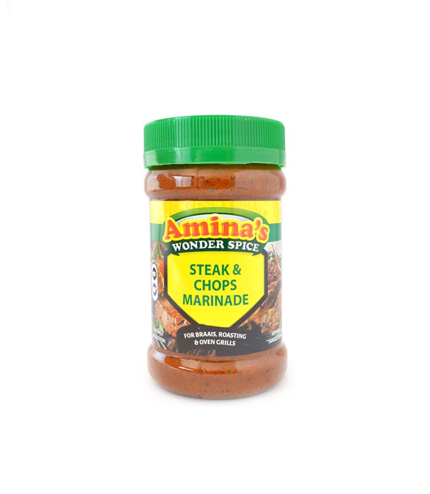 Amina's Steak & Chops Marinade 325g