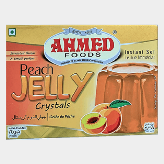 Ahmed Peach Jelly Crystals 70g