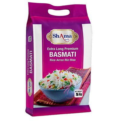 Shama Paris Extra Long Premium Basmati Rice 5kg