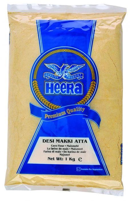 Heera Desi Makki Atta (Corn Flour) 1Kg