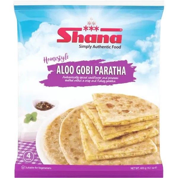 Shana Homestyle Aloo Gobi Paratha 400g