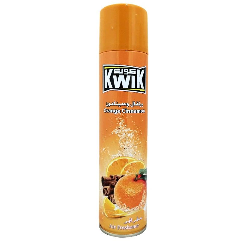 Kwik Orange Cinnamon Air Freshener 300ml