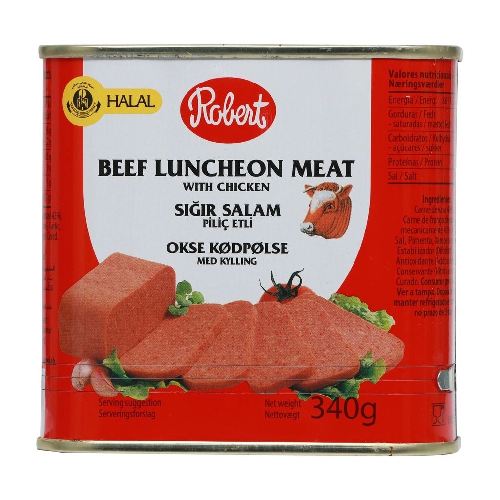 Robert Beef Luncheon Meat With Chicken 340g