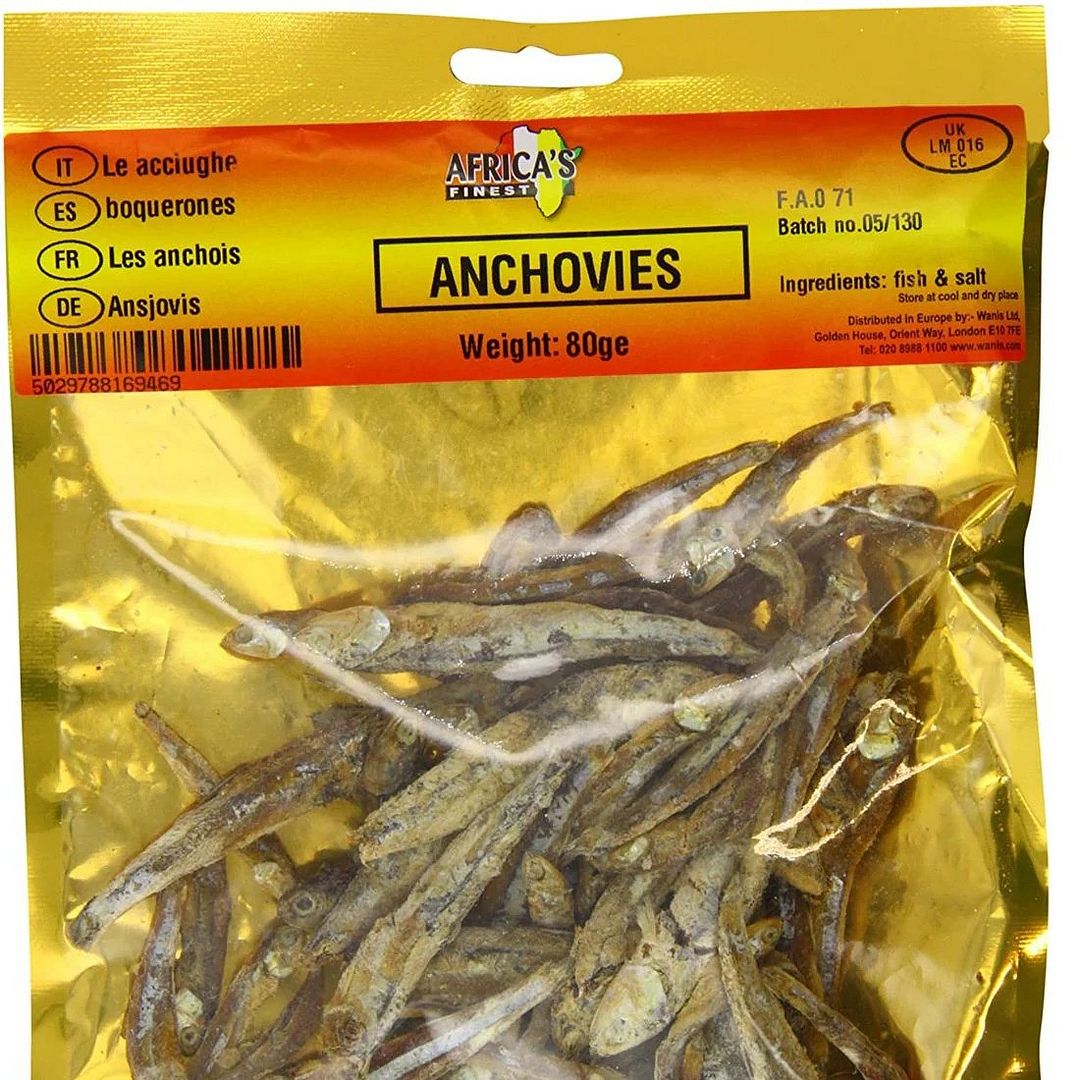Africa'S Finest Dried Anchovies 80g