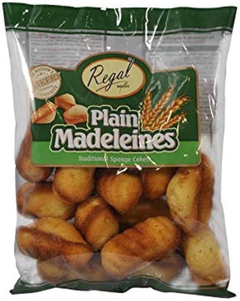 Regal Plain Madeleines (Traditional Sponge Cakes) 250g
