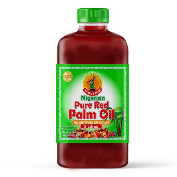 Mama'S Pride Nigerian Pure Red Palm Oil 2L