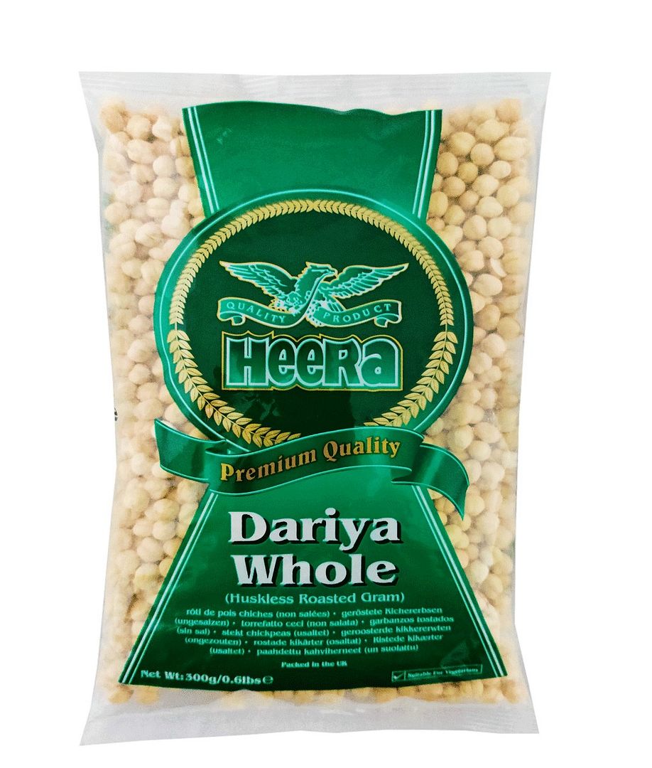Heera Dariya Whole (Huskless Roasted Chickpeas) 300g