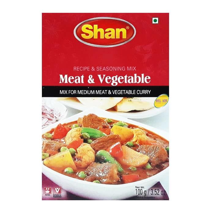 Shan Meat & Vegetable Seasoning Mix 100g