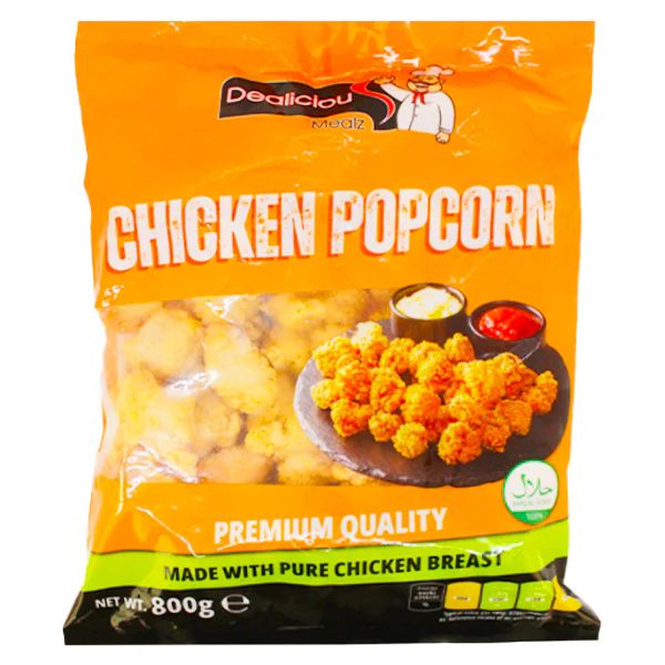 Dealiciou Meals Chicken Popcorn 800g