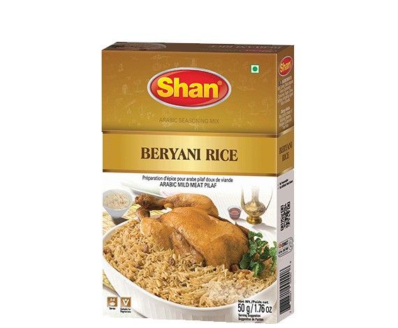Shan Beryani Rice Seasoning Mix 50g