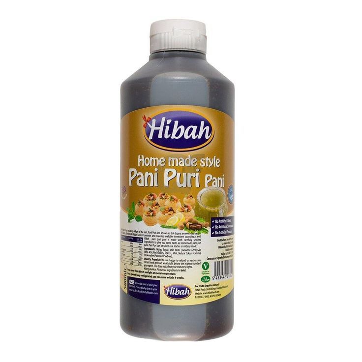 Hibah Homemade Style Pani Puri Pani 500ml