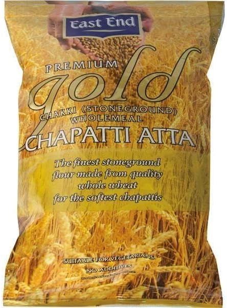 East End Premium Gold Chakki Wholemeal Chapatti Flour 20kg