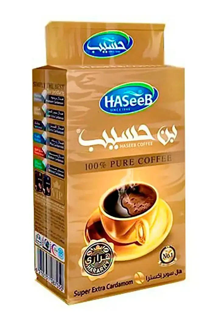 Haseeb Pure Coffee With Super Extra Cardamom 500g