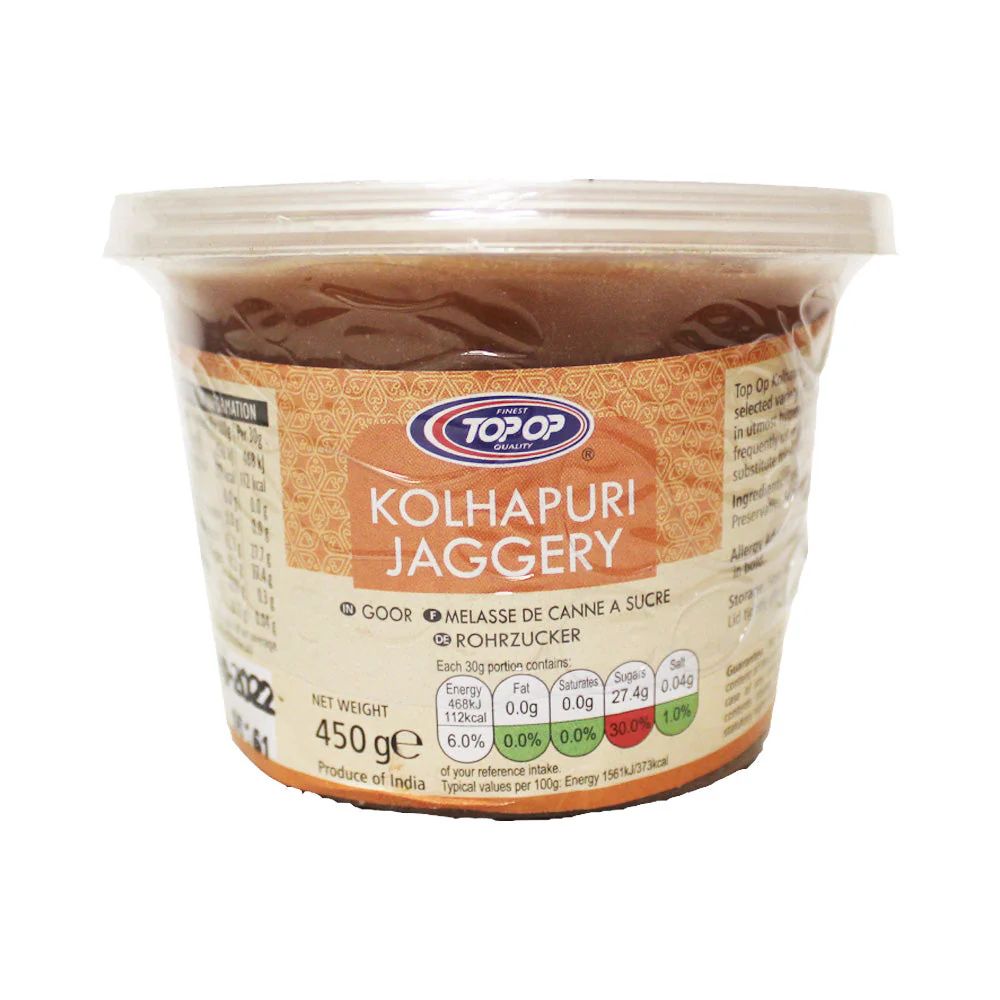 Top Op Kolhapuri Jaggery (Goor) 450g