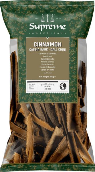 Supreme Cinnamon Cassia Bark (Dall Chini) 400g
