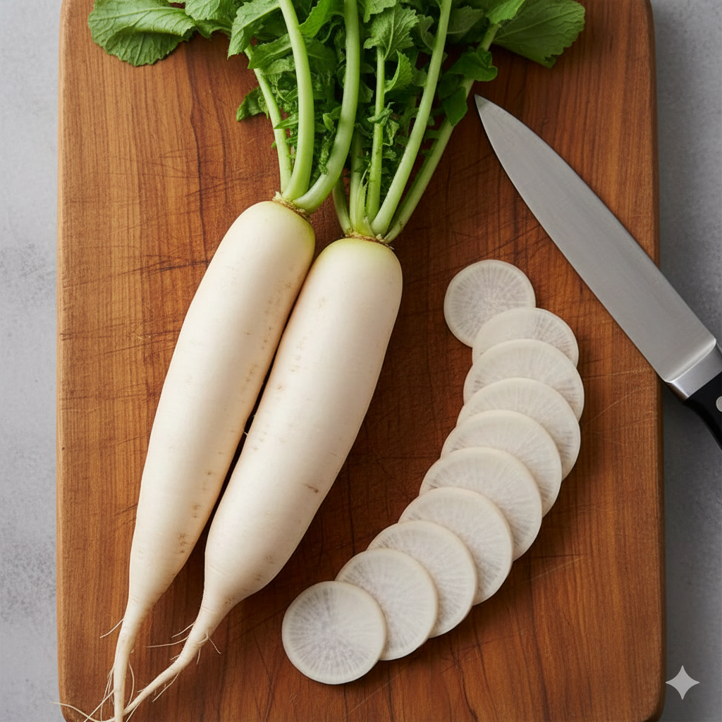 White Radish (Mooli) (1kg)