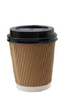 Delight Plus 12oz Coffee Cups + Lids (5 pcs)