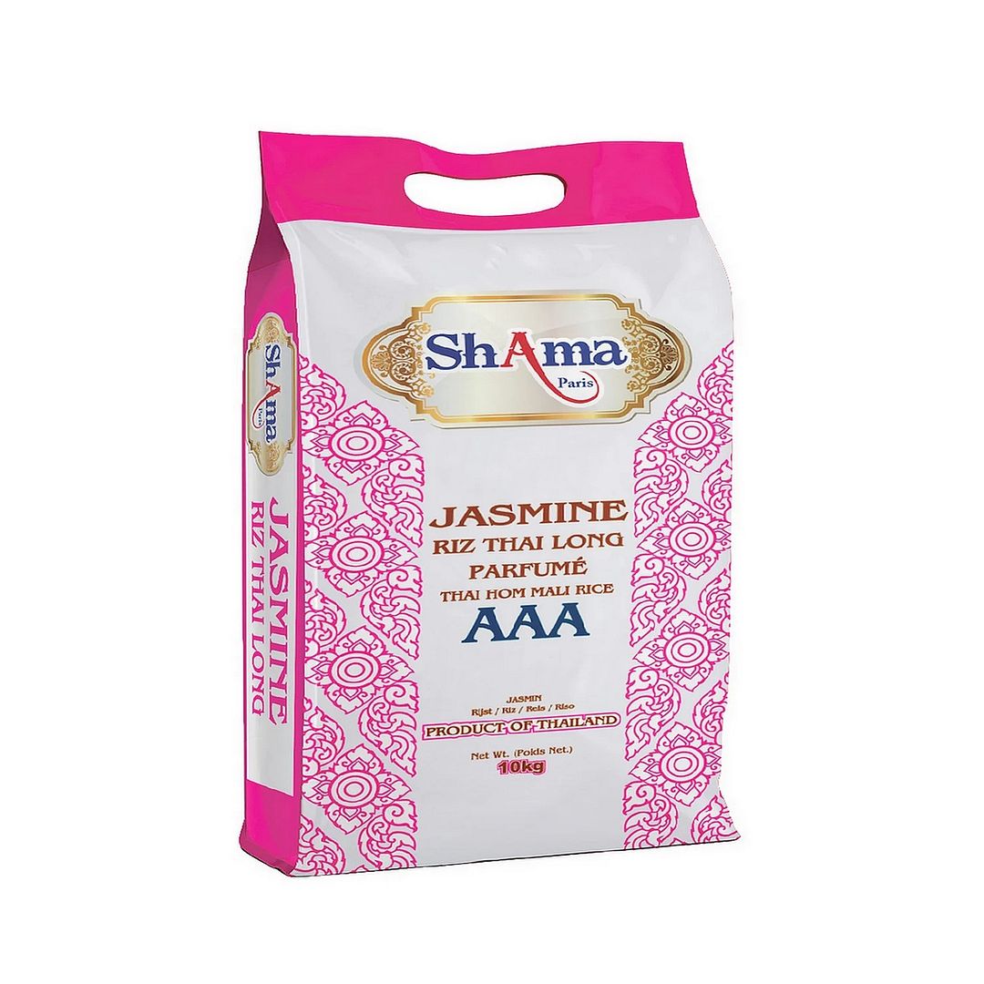 Shama Paris Jasmine Riz Thai Long Parfume Thai Hom Mali Rice 10kg