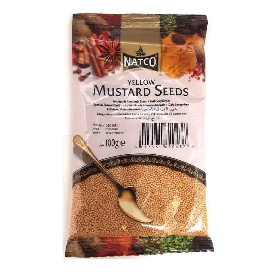 Natco Yellow Mustard Seeds 100g