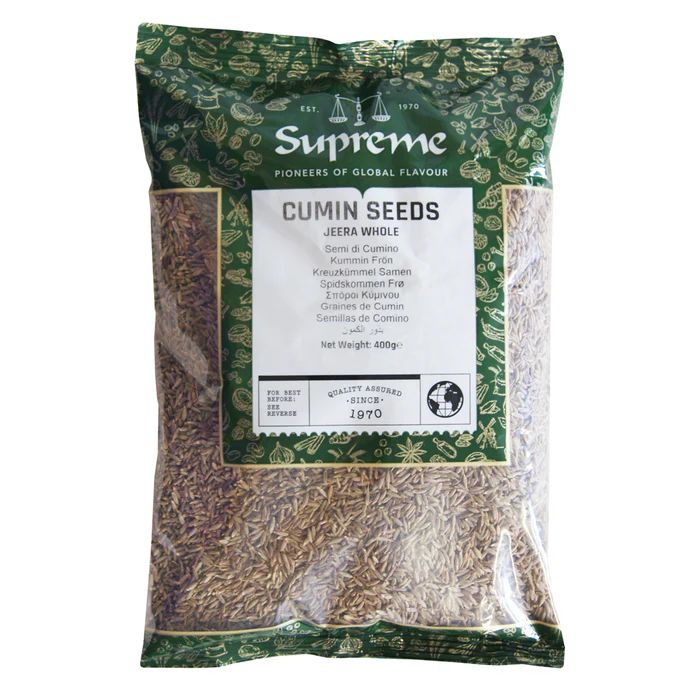 Supreme Cumin Seeds (Jeera Whole) 400g