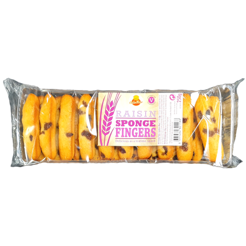 Cake Zone Sponge Fingers With Raisins 250g (20 pcs)