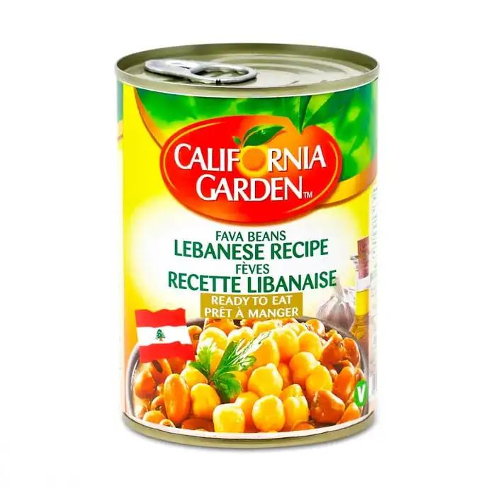 California Garden Fava Beans Lebanese Recipe 400g