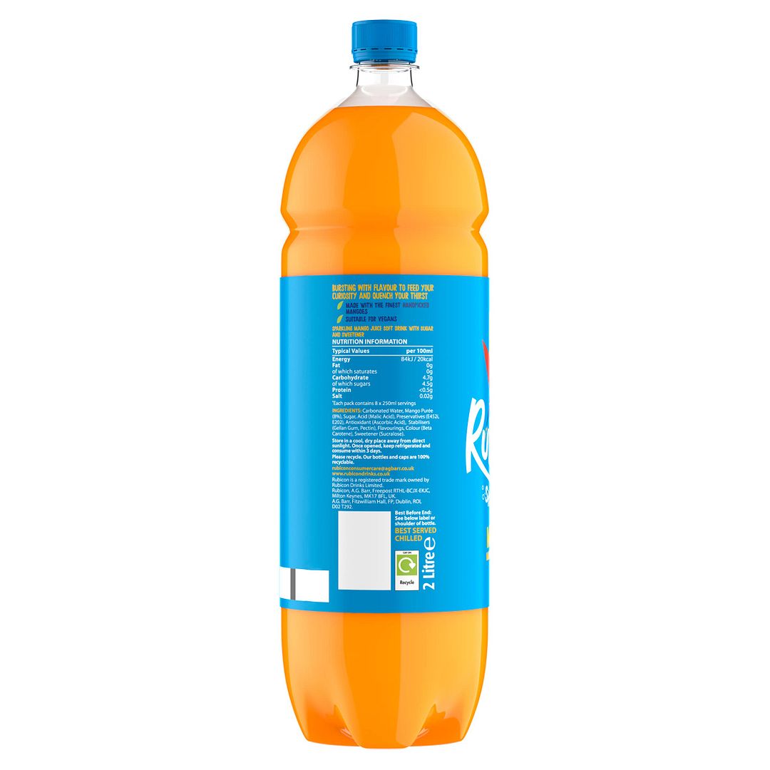 Rubicon Sparkling Mango 2L