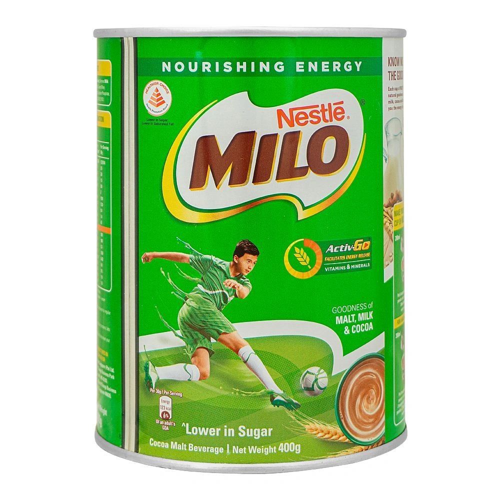 Nestle Milo Powder (Lower In Sugar) 400g