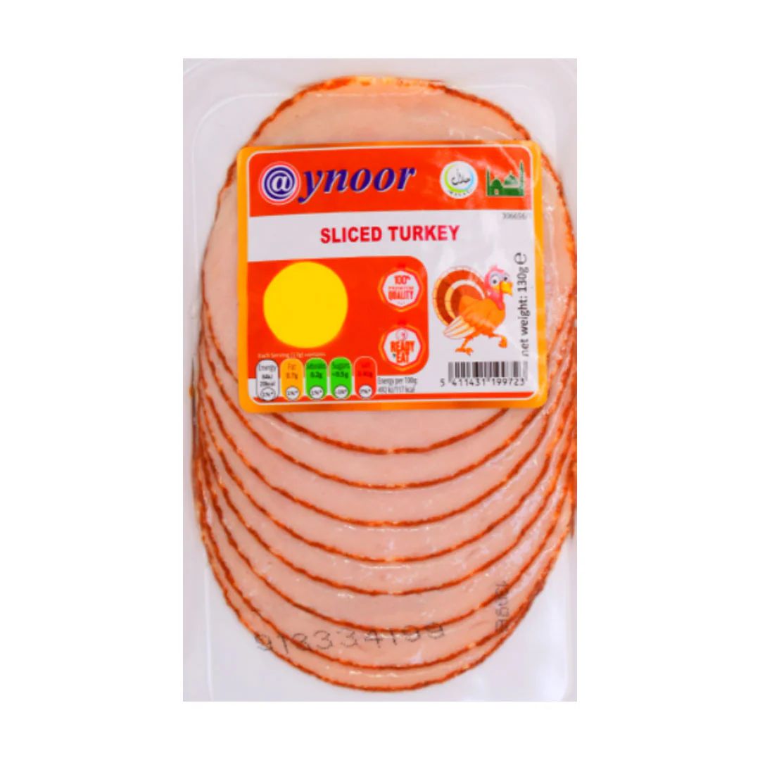 Ynoor Sliced Turkey 130g
