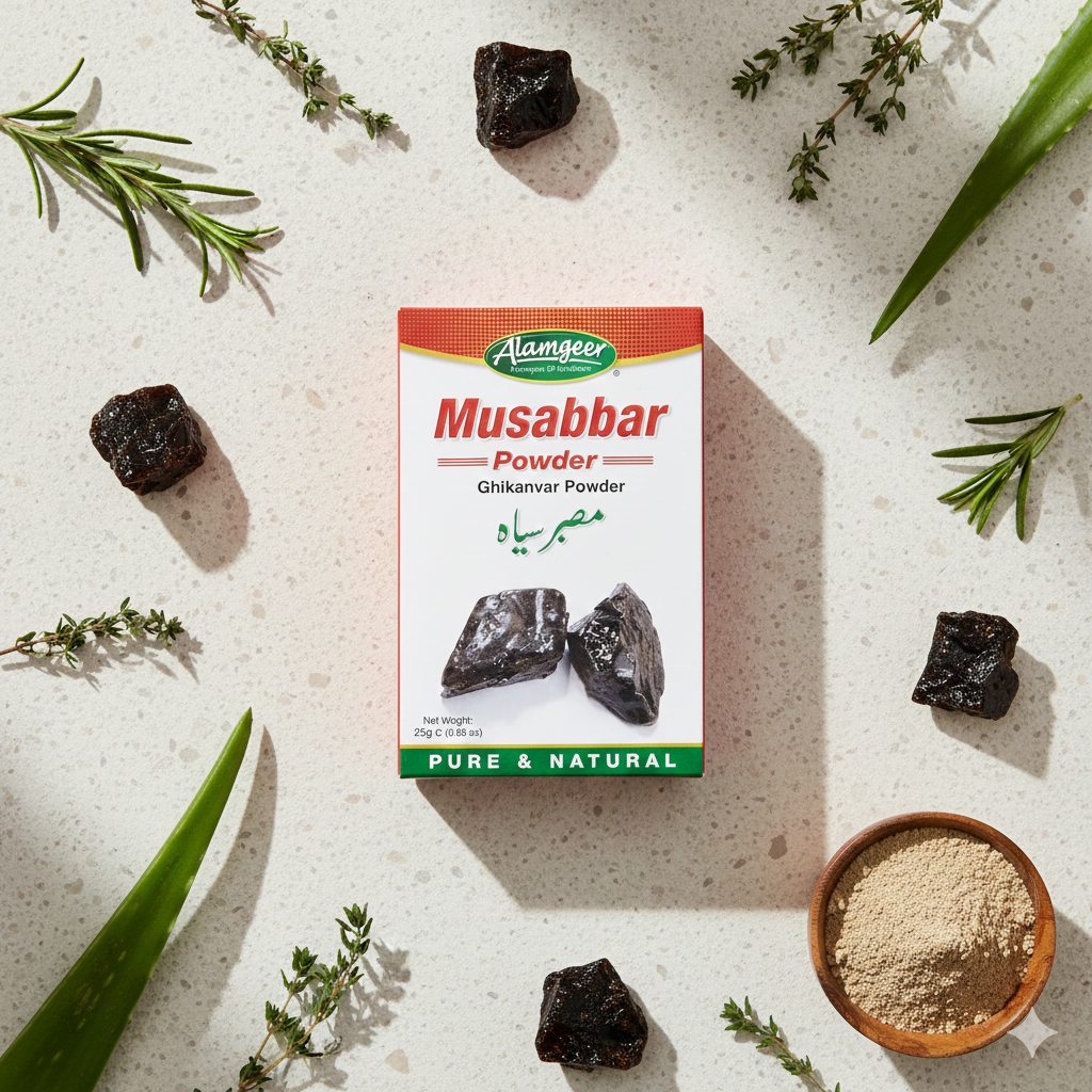 Alamgeer Musabbar (Indian Aloe) Powder 25g