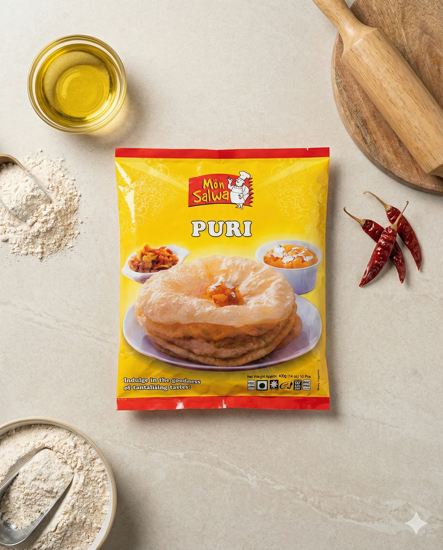 Mon Salwa Puri 400g