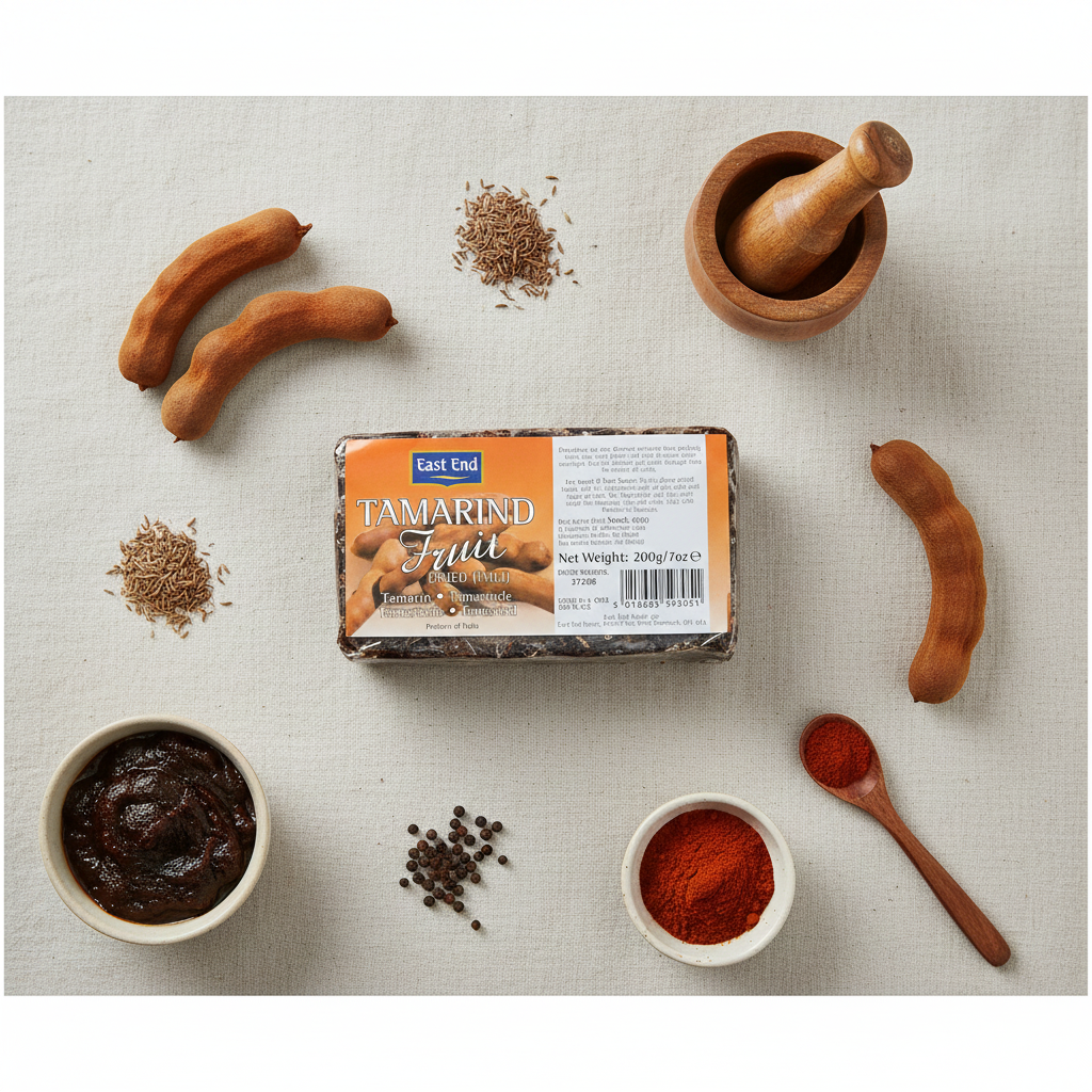 East End Tamarind Fruit Dried (Imli) 200g