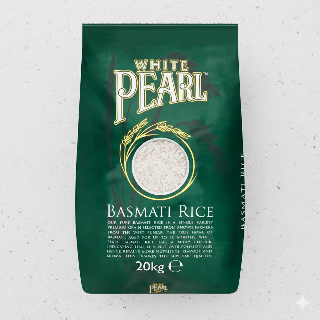 White Pearl Basmati Rice 20kg