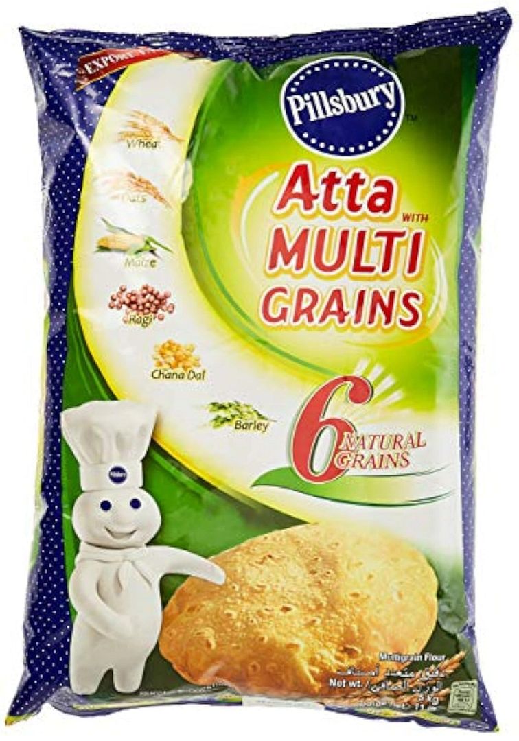 Pillsbury Atta With Multi Grains (6 Natural Grains) 5kg