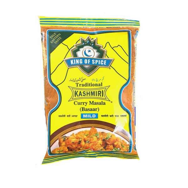King Of Spice Mild Kashmiri Curry Masala (Basaar) 250g