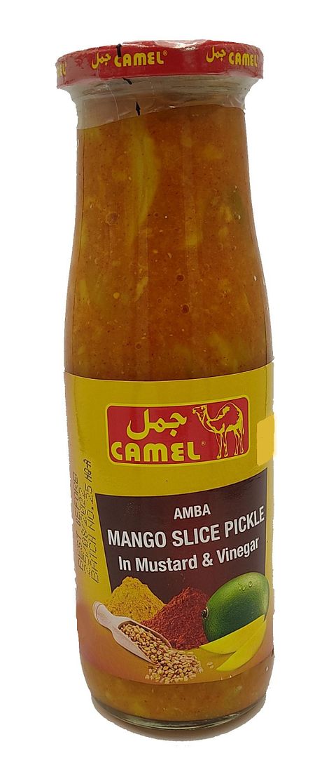 Camel Mango Slice Pickle In Mustard & Vinegar 400g