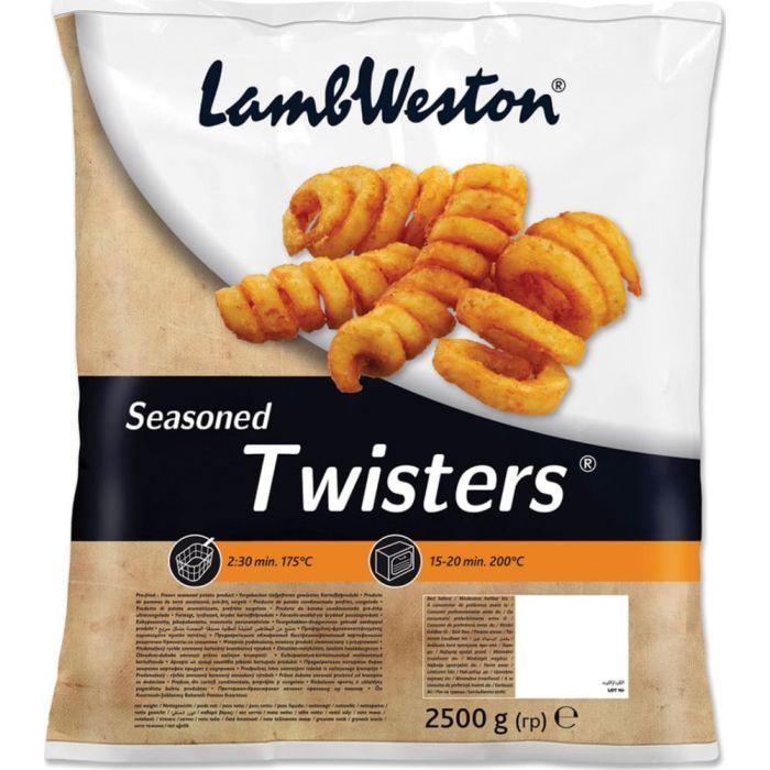 Lamb Weston Seasoned Twisters 2.5kg