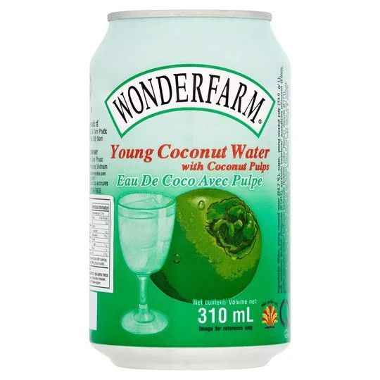 Wonderfarm Young Coconut Water with Coconut Pulpe 310ml