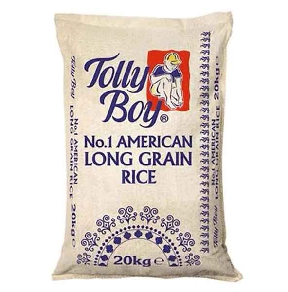 Tolly boy No 1 American Long Grain Rice 20kg