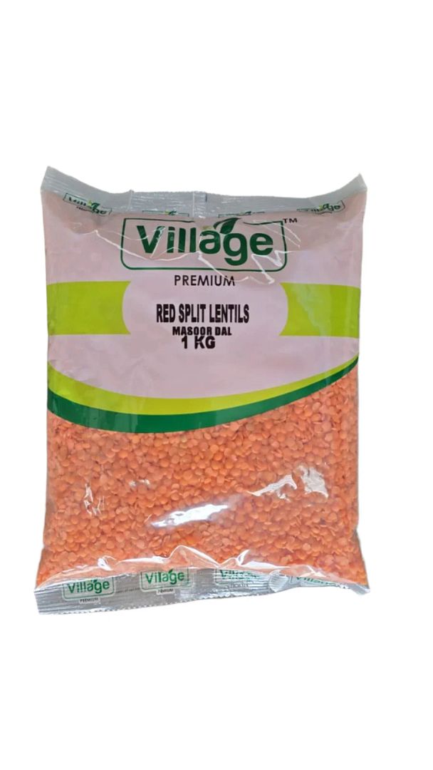Village Red Split Lentils 1kg