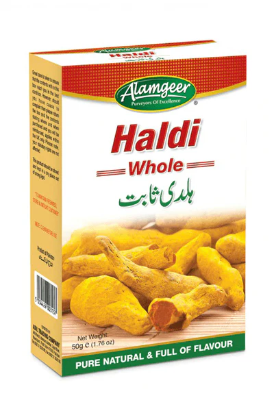 Alamgeer Haldi (Turmeric) Whole 50g