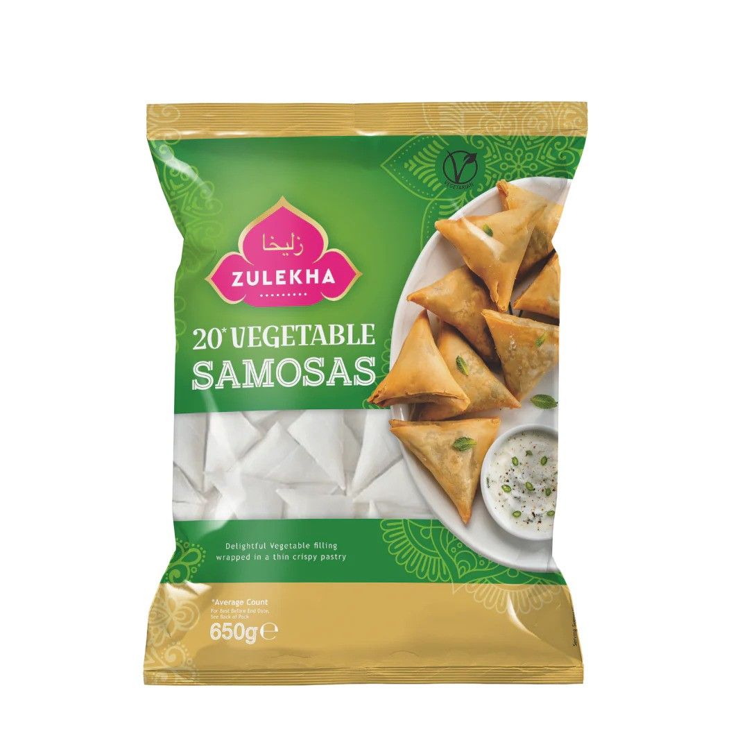 Zulekha Vegetable Samosas 650g