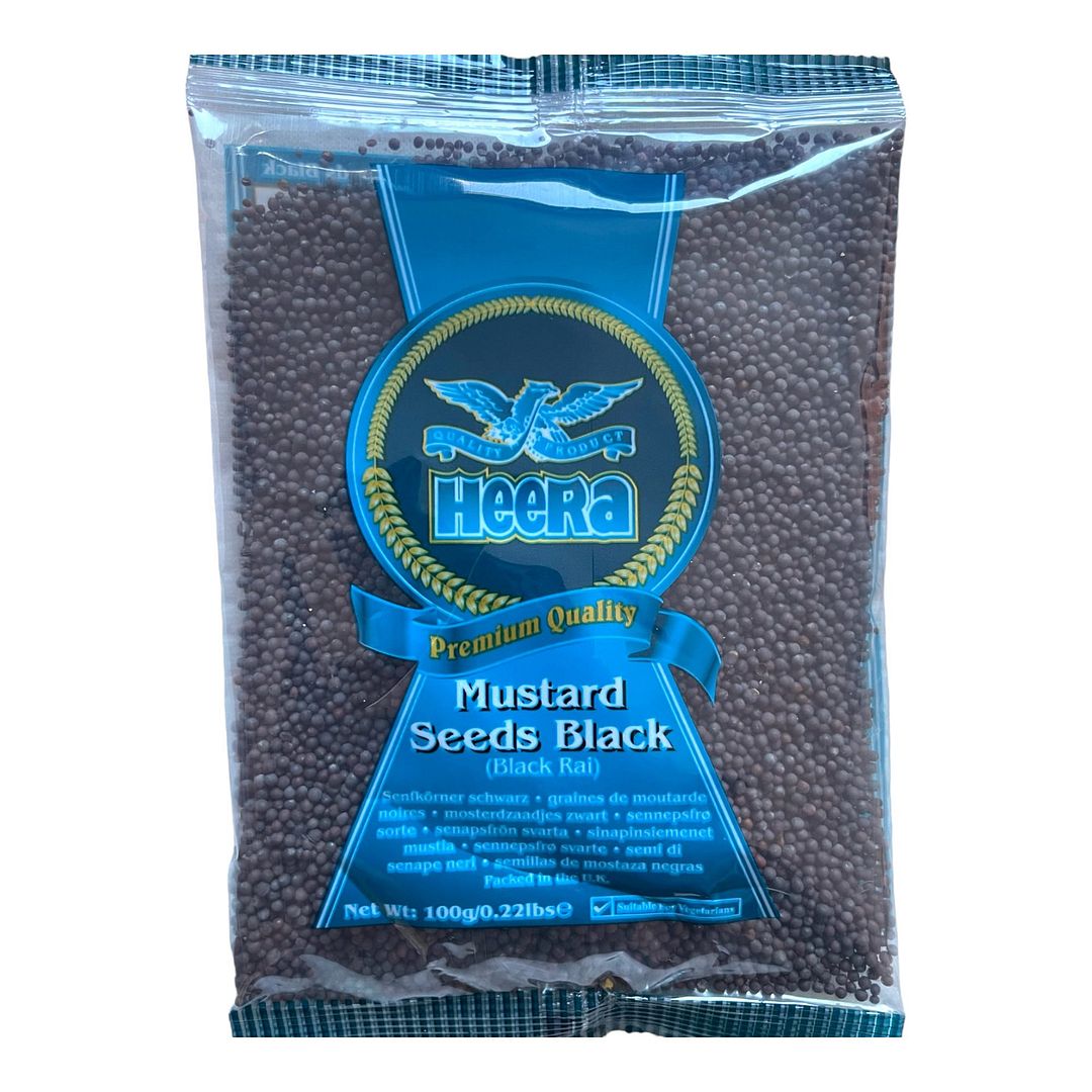 Heera Mustard Seeds Black (Black Rai) 100g