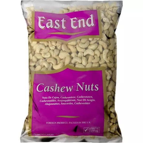 East End Cashew Nuts 100g