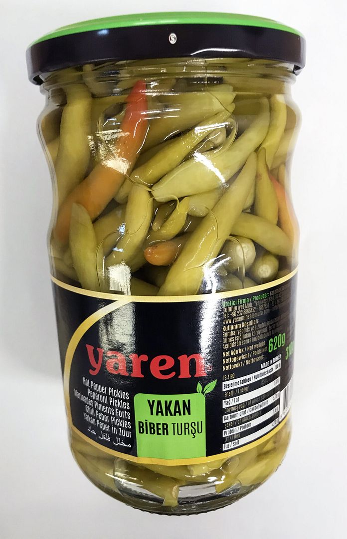 Yaren Yakan Biber Tursu 620g