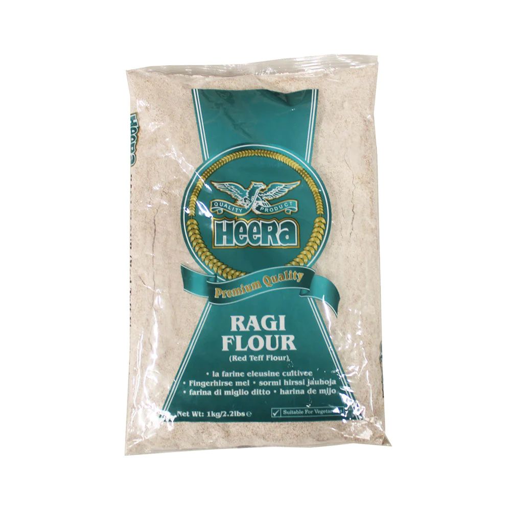 Heera Ragi Flour (Red Teff Flour / Finger Millet Flour 1Kg