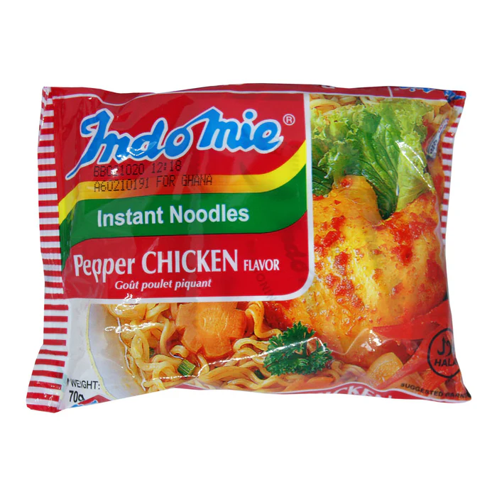 Indomie Instant Noodles Pepper Chicken 70g