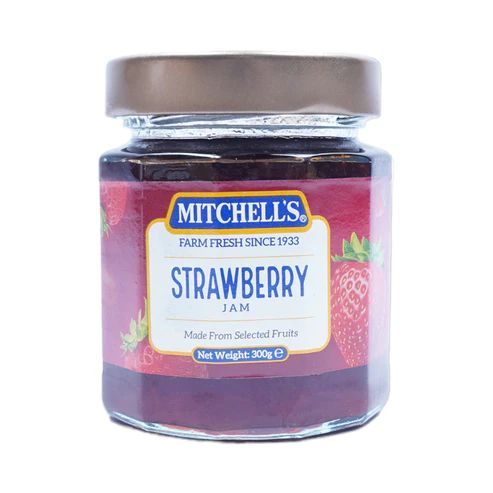 Mitchell's Strawberry Jam 300g