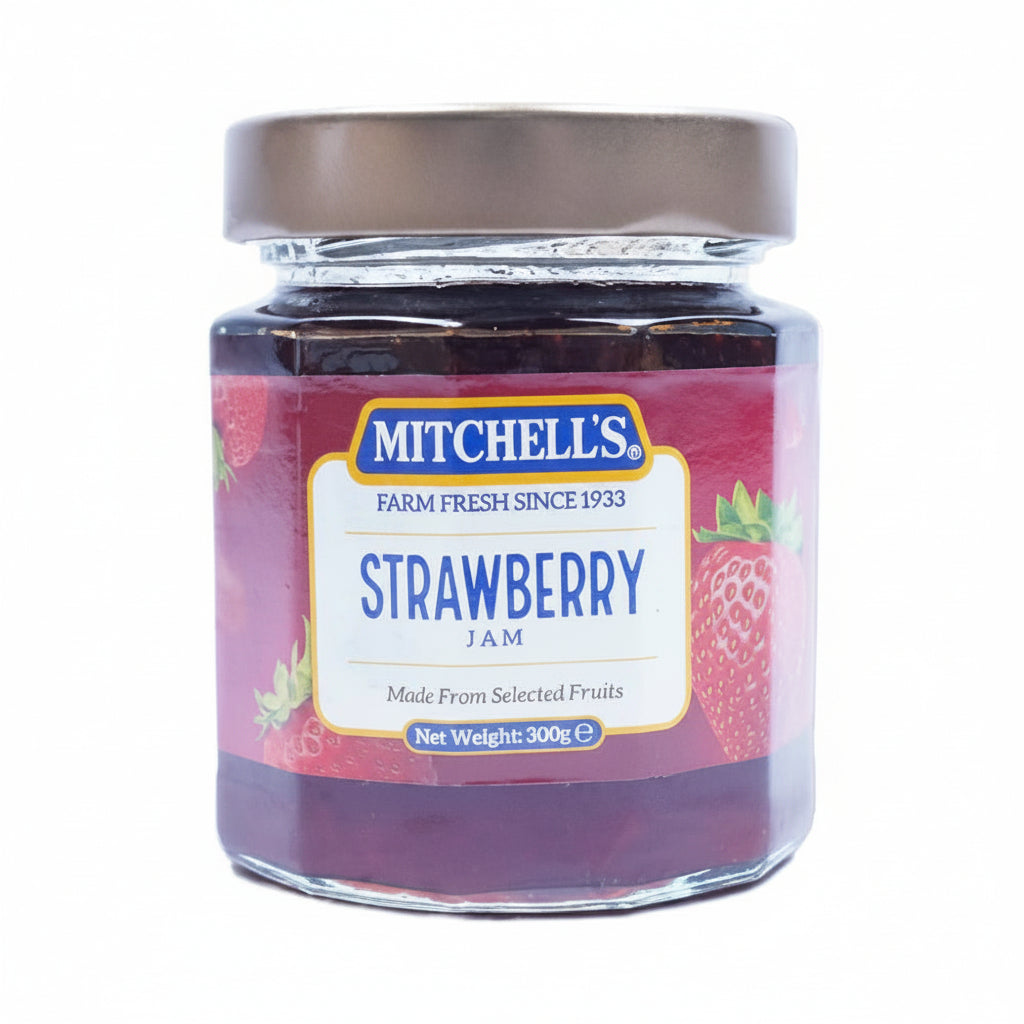 Mitchell's Strawberry Jam 300g